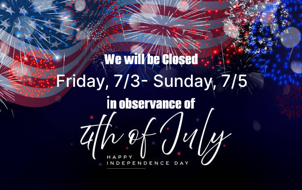 4th of July Closed