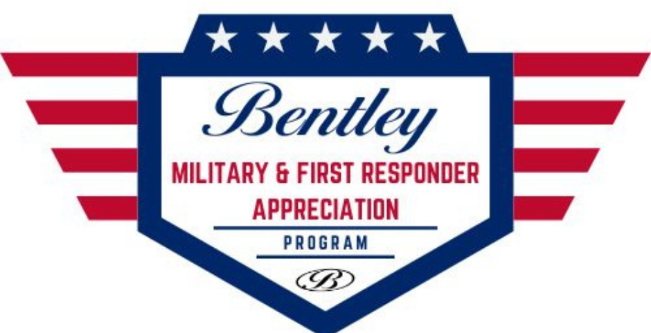 Bentley Military and First Responder Appreciation Program.